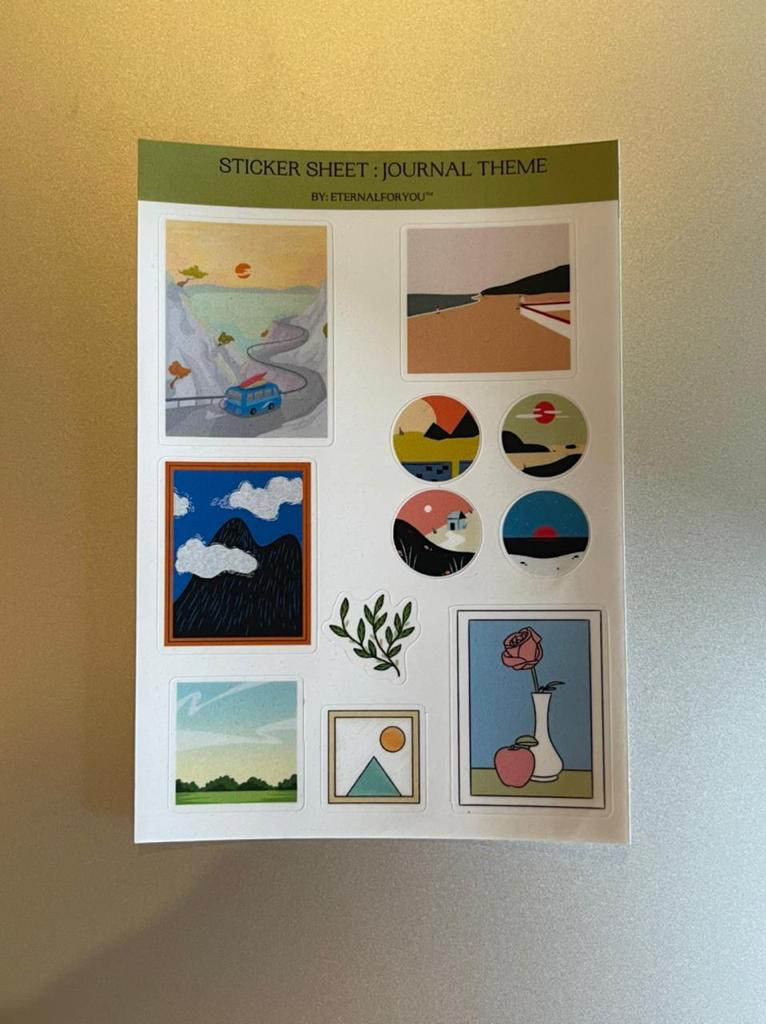 STICKER SHEETS: ILLUSTRATION