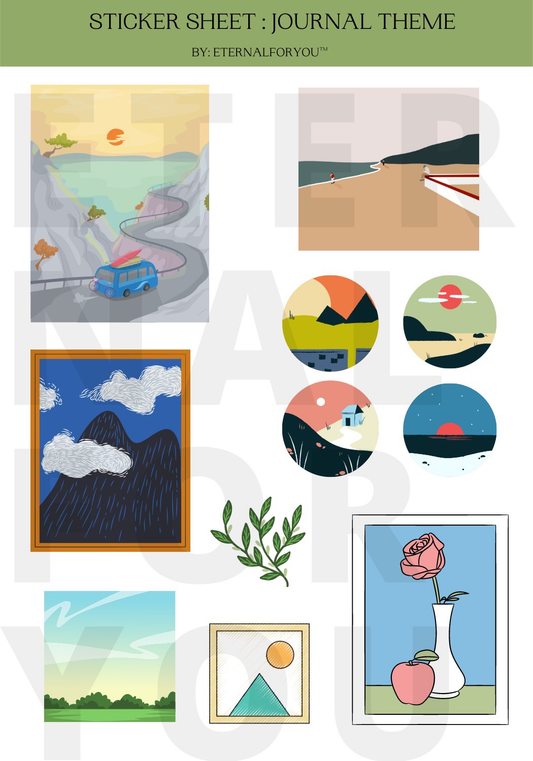 STICKER SHEETS: ILLUSTRATION